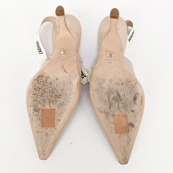 SOLD Dior J'adior Patent Leather Slingback Pumps - Picture 2 of 6